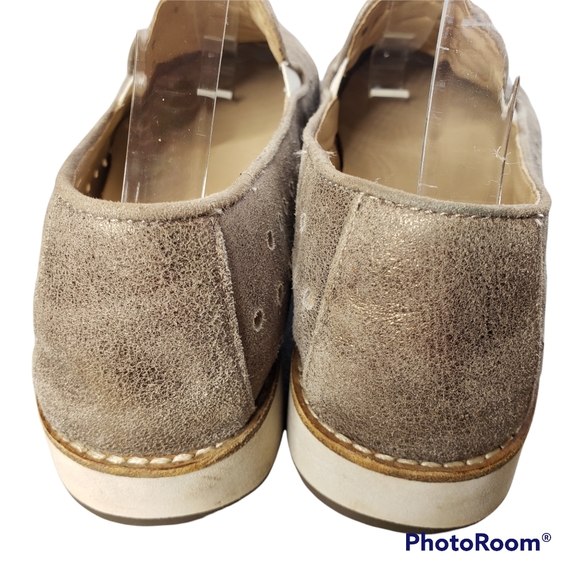 Johnston and Murphy Flex Sneaker Perforated Leather Loafer Removable Insoles 8 - Picture 4 of 12